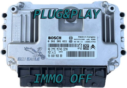 Ecu citroen peugeot - peugeot, 0261201611