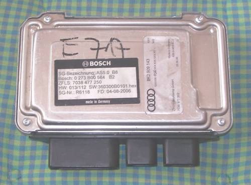 Steuergerät audi 8k0909143 - steuergerät,