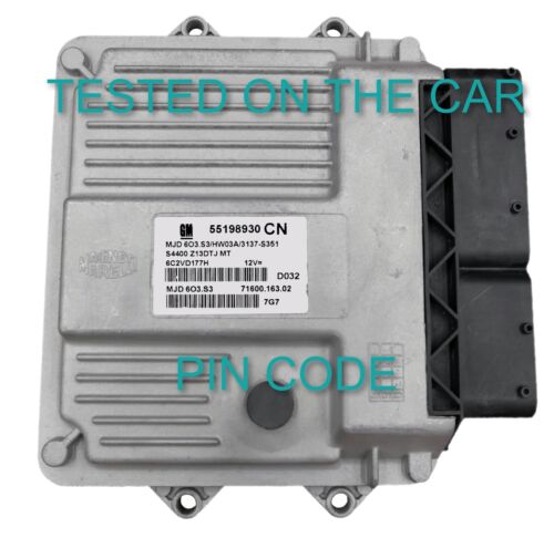 Ecu steuergerät opel corsa - opel,